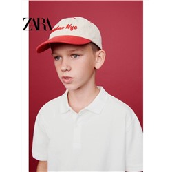 ZARA  😍 официальный сайт⚡️ ежегодно перед началом учебного года набирала эти футболки поло, как альтернативу рубашкам ( когда магазины 👕 у нас были открыты)     ✅Цвет: на фото     ✅Материал: хлопок