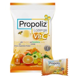 Propoliz Lozenge VitC 8 Tablets