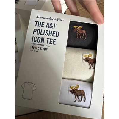 Набор из 3-х базовых мужских футболок Abercrombie & Fitch 🤍  по шикарной цене   В официальном магазине они почти в 3 раза дороже  Экспорт