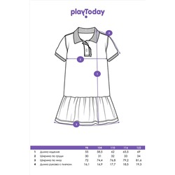 Платье PLAYTODAY, 1121560
