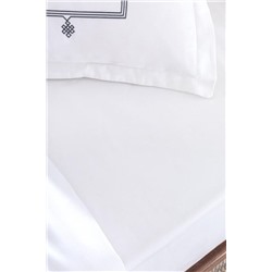 Lilas Çift Kişilik Nakışlı Nevresim Takımı - Saten
