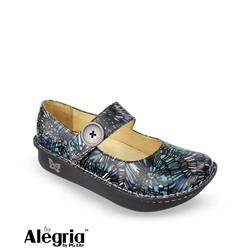 Alegria Blue Collage Paloma Clog