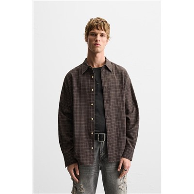 CAMISA RELAXED FIT ESTRUCTURA
