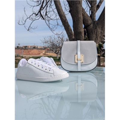 Комбо от испанского производителя BERLINN + AB.ZAPATOS PELLE · 2704 Blanco АКЦИЯ