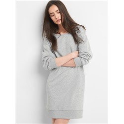 Pullover Sweatshirt Dress in French Terry