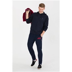Erkek Lacivert Kapüşonlu Comfort Sweatshirt