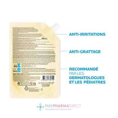 La Roche Posay Lipikar Huile Lavante AP+ - Relipidante Anti-Irritations Anti-Grattage - ECO RECHARGE 400ml