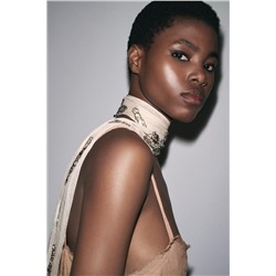 ZW COLLECTION EMBROIDERED ASYMMETRIC DRESS