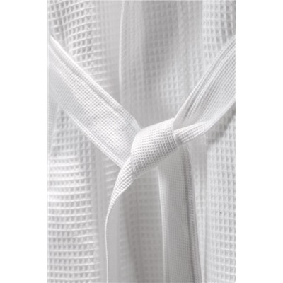 Blois %100 Pamuk Unisex Bornoz - Beyaz - Lüks Koleksiyon