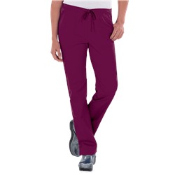 Cherokee WorkWear Scrubs Premium Core STRETCH PETITE Slim Drawstring Pant