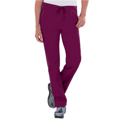 Cherokee WorkWear Scrubs Premium Core STRETCH PETITE Slim Drawstring Pant