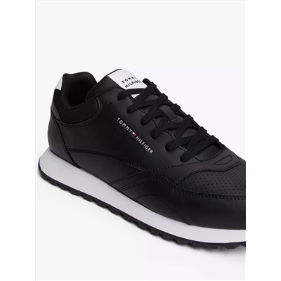 Leather-Mix Runner Sneaker
