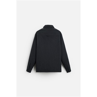 SOBRECAMISA ACOLCHADA BOLSILLOS