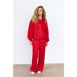 SUDADERA OVERSIZE CREMALLERA