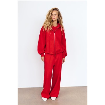 SUDADERA OVERSIZE CREMALLERA
