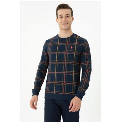 Erkek Lacivert Sweatshirt
