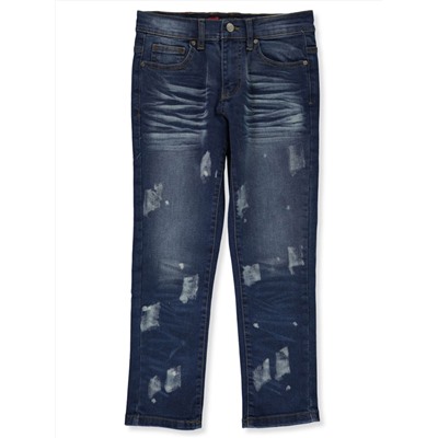 PANYC BOYS' PAINT-DRIP JEANS
