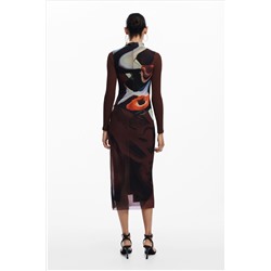 Vestido midi multiposición