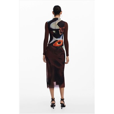 Vestido midi multiposición