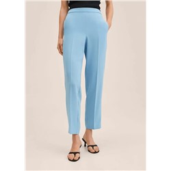 Pantalón recto traje -  Mujer | MANGO OUTLET Melilla