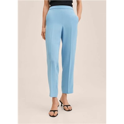 Pantalón recto traje -  Mujer | MANGO OUTLET Melilla