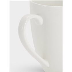 Кружка, 390 мл, фарфор P, белая, White Basics