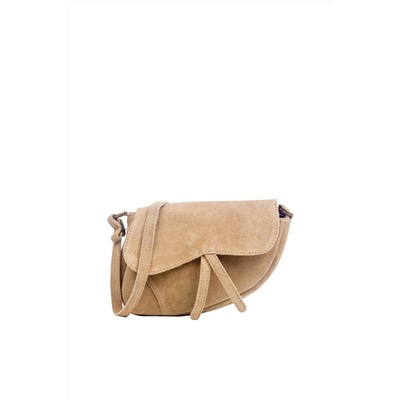 Bandolera de nobuk Crema - Firenze Artegiani