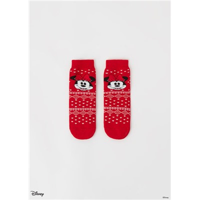 Stoppersocken mit weihnachtlichem Disney-Motiv für Kinder