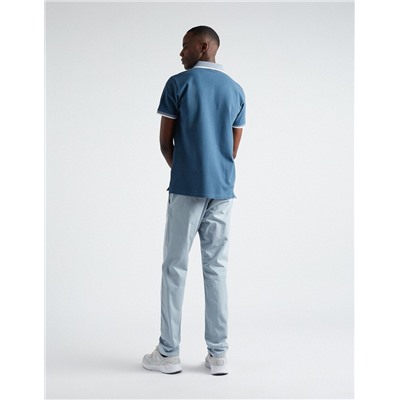 Slim Fit Chino Trousers, Men, Light Blue