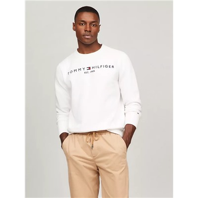 Embroidered Tommy Logo Sweatshirt
