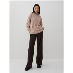 Bluse mit gesprenkelter Textur