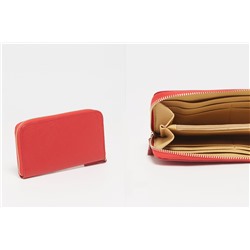 Cartera de piel Pely Rojo cereza