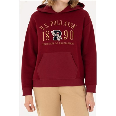 Kadın Bordo Sweatshirt