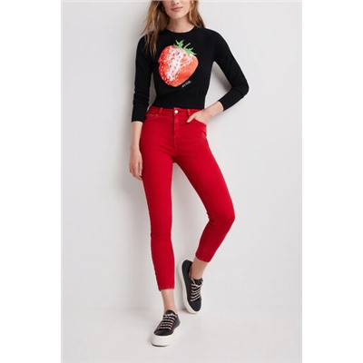 Jersey cropped fresa