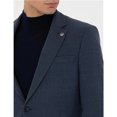 Lacivert Ekstra Slim Fit Ceket