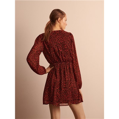 Chiffon-Kleid