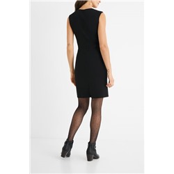 Vestido slim pata de gallo