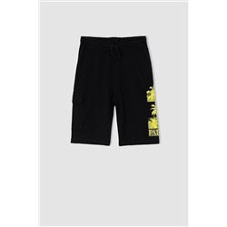 Defacto Erkek Çocuk Regular Fit Penye Şort Y6406A622SM