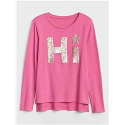 Kids Flippy Sequin Top