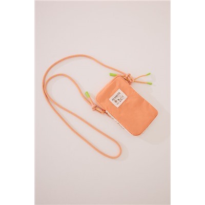 Funda teléfono Snoopy nylon acolchado