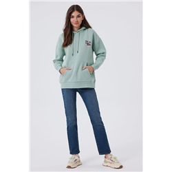 Lee Cooper Kındy Kadın Kapş. Sweatshırt Mınt 241 LCF 241003