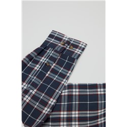 Camisa Azul marino y marrón