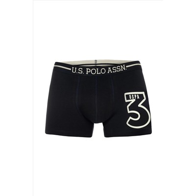 Erkek Gri Melanj 3'lü Boxer