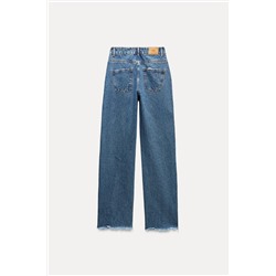 Z1975 MID-WAIST STRAIGHT CUT OUT JEANS