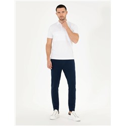 Lacivert Slim Fit Eşofman Altı