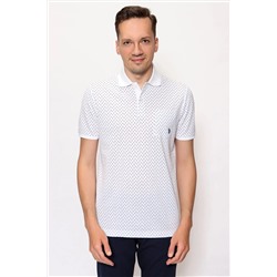 U.S. Polo Assn. Polo Yaka Geometrik Desenli Cepli T-shirt G081GL011.000.1358126