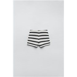 STRIPED RUSTIC SHORTS