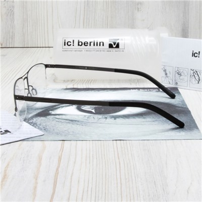 IB00027 - Оправа ic!Berlin M553 gun metal + футляр
