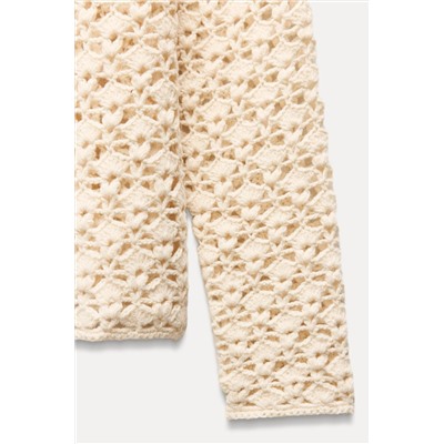 OPEN-KNIT SWEATER
