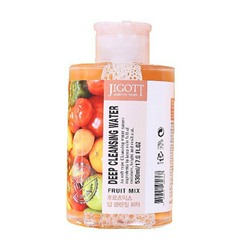 JIGOTT FRUIT MIX DEEP CLEANSING WATER Очищающая вода с экстрактом фруктов 530мл